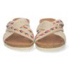 Sandalias de Cuña con Palas Cruzadas