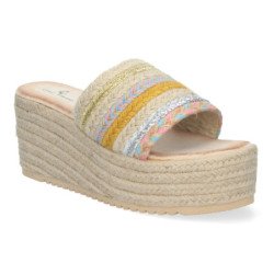 Sandaliass de Plataforma de Yute para Mujer