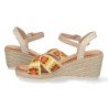 Sandalias de Cuña con Yute y Hebilla