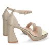 Sandalias de Tacon con Hebilla