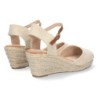 Sandalias de Cuña con Hebilla