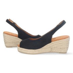 Sandalias de Cuña con Hebilla