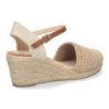 Sandalias de Cuña para Mujer Estilo Valenciana