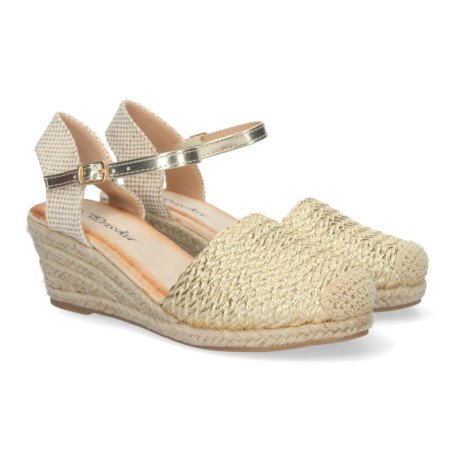 Sandalias de Cuña para Mujer Estilo Valenciana