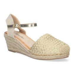Sandalias de Cuña para Mujer Estilo Valenciana