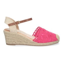 Sandalias de Cuña para Mujer Estilo Valenciana