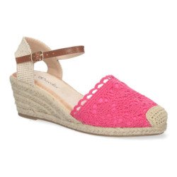 Sandalias de Cuña para Mujer Estilo Valenciana
