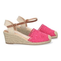 Sandalias de Cuña para Mujer Estilo Valenciana