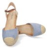 Sandalias de Cuña con Yute y Hebilla