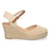 Sandalias de Cuña con Yute y Hebilla