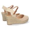 Sandalias de Cuña con Yute y Hebilla