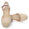 Sandalias de Cuña con Yute y Hebilla