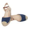 Sandalias de Cuña con Yute y Hebilla