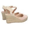 Sandalias de Cuña con Yute y Hebilla