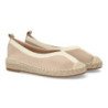 Alpargatas en yute planas de mujer color kaki TF2907
